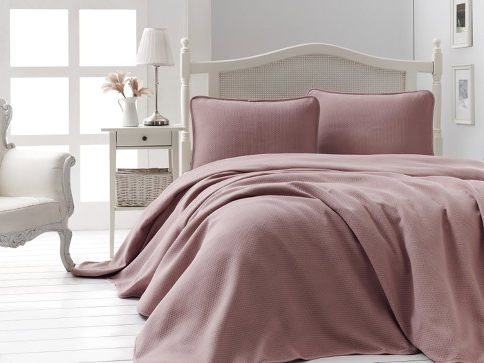 L'essentiel linge de maison Conjunto de doble piqué Liv - Dusty Rose L'essentiel linge de maison Conjunto de doble piqué Liv - Dusty Rose